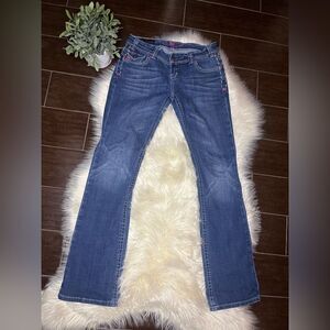 Rock and Roll Cowgirl low rise baby bootcut denim sz 28x34